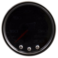 Thumbnail for Autometer Spek-Pro Gauge Oil Temp 2 1/16in 300f Stepper Motor W/Peak & Warn Blk/Smoke/Blk