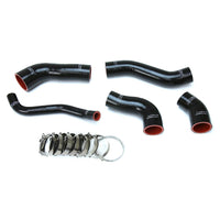 Thumbnail for HPS Black Reinforced Silicone Intercooler Hose Kit for Hyundai 13-17 Veloster 1.6L Turbo