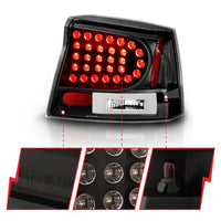 Thumbnail for ANZO 2006-2008 Dodge Charger LED Taillights Black