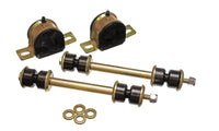 Thumbnail for Energy Suspension 00-06 Tahoe/Yukon/Denali 2WD Black 32mm Front Sway Bar Bushing Set