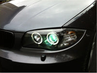 Thumbnail for Spyder BMW E87 1-Series 08-11 Projector Headlights LED Halo Black High H1 Low H7 PRO-YD-BMWE87-HL-BK