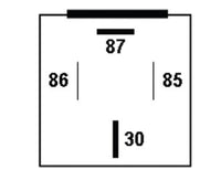 Thumbnail for Hella Relay Mini Power Iso 4 Pole 12V Spst Res Bkt