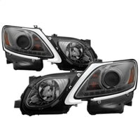 Thumbnail for Spyder Lexus GS 300 / 350 / 450 06-11 Headlights - HID Model Only - Smoke PRO-YD-LG06-HID-DRL-SM