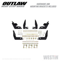 Thumbnail for Westin 09-18 Dodge RAM 1500 Crew Cab Outlaw Nerf Step Bars