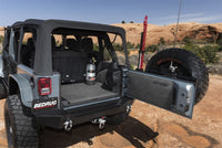 Thumbnail for BedRug 07-10 Jeep JK Unlimited 4Dr Rear 5pc BedTred Cargo Kit (Incl Tailgate & Tub Liner)