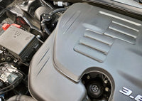Thumbnail for J&L 11-23 3.6L V6 Dodge Charger/Challenger/Chrysler 300C Oil Separator 3.0 - Black Anodized