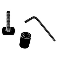 Thumbnail for Thule Adapter Kit - T-Track Accessory Kit for All Thule Aluminum Bars - Black