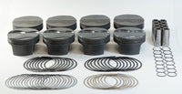 Thumbnail for Mahle MS Piston Set GM LS 365ci 4.005in Bore 3.622stk 6.125in Rod 0.927 Pin 2cc 10.5 CR Set of 8