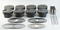 Thumbnail for Mahle MS Piston Set GM LS 370ci 4.030in Bore 3.622stk 6.125in Rod 0.927 Pin 2cc 10.6 CR Set of 8