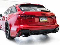 Thumbnail for AWE Tuning 21-23 Audi C8 RS6/RS7 SwitchPath Cat-back Exhaust - Diamond Black Tips