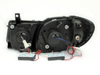 Thumbnail for ANZO 1998-2007 Lexus Lx470 Projector Headlights w/ Halo Black (CCFL)