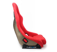 Thumbnail for NRG FRP Bucket Seat ULTRA Edition - Medium (Red Alcantara/Pearlized Back)
