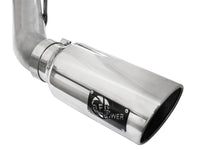Thumbnail for aFe Atlas Exhaust 4in DPF-Back Exhaust Aluminized Steel Polished Tip 11-14 ford Diesel Truck V8-6.7L