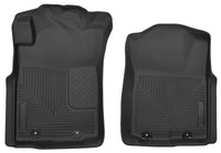 Thumbnail for Husky Liners 05-11 Toyota Tacoma Pickup(Crew / Ext / Std Cab) X-Act Contour Black Front Floor Liners