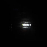 Thumbnail for AlphaRex 14-18 Chevy Silverado 1500 Luxx-Series LED Tail Lights Alpha-Black w/Activ Light/Seq Signal