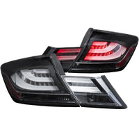 Thumbnail for ANZO 2013-2015 Honda Civic LED Taillights Black
