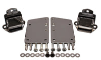 Thumbnail for Energy Suspension LS Series Black Motor Conversion Set - Chrome Plated