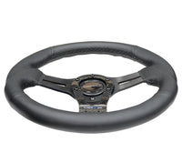 Thumbnail for NRG Reinforced Steering Wheel (320mm) w/Carbon Center Spoke