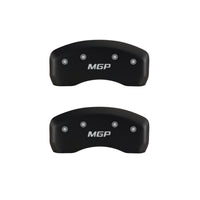 Thumbnail for MGP 4 Caliper Covers Engraved Front & Rear MGP Red finish silver ch