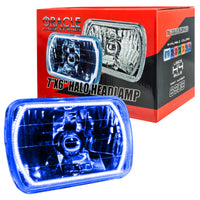 Thumbnail for Oracle Pre-Installed Lights 7x6 IN. Sealed Beam - Blue Halo SEE WARRANTY