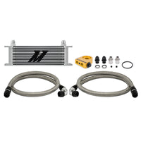 Thumbnail for Mishimoto Universal Thermostatic Oil Cooler Kit 13-Row Silver