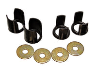 Thumbnail for Energy Suspension 89-94 Nissan 240SX (S13) Black Rear Subframe Insert Set - a supplement to the subf