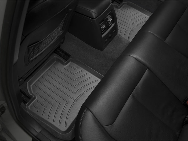 WeatherTech 2016+ BMW 7-Series G12 Sedan Rear FloorLiner - Black (w/ Rear Executive Lounge Seating)
