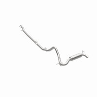 Thumbnail for MagnaFlow 12-14 Jeep Wrangler 4dr Single Straight Rear P/S Exit Stainless C/B Performance Exhaust