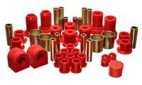Thumbnail for Energy Suspension 04-06 Ford F150 Pickup 2WD Red Hyper-flex Master Bushing Set