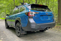 Thumbnail for Rally Armor 22-25 Subaru Outback Wilderness Black Mud Flap Blue Logo