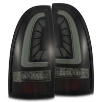 Thumbnail for AlphaRex 05-15 Toyota Tacoma PRO-Series LED Tail Lights Jet Black