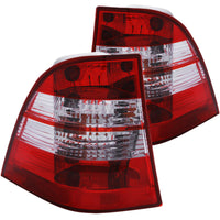 Thumbnail for ANZO 1998-2005 Mercedes Benz M Class W163 Taillights Chrome
