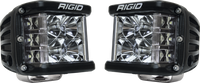 Thumbnail for Rigid Industries D-SS - Flood - Set of 2 - Black Housing