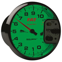 Thumbnail for Autometer Pro-Cycle Gauge Tach 5in 10K Rpm Shift- Lite 2&4 Cylinder White Fat Tach