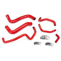 Thumbnail for HPS Red Reinforced Silicone Radiator Hose + Heater Hose Kit Coolant for Lexus 03-09 GX470 4.7L V8 Left Hand Drive