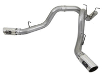 Thumbnail for aFe Large Bore-HD 4in 409-SS DPF-Back Exhaust w/Dual Polished Tips 2017 GM Duramax V8-6.6L (td) L5P