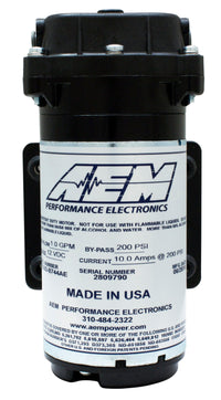 Thumbnail for AEM Water / Methanol Injection 6-Amp Recirculation-Style Pump 200psi for One-Gallon Kit **replacemen