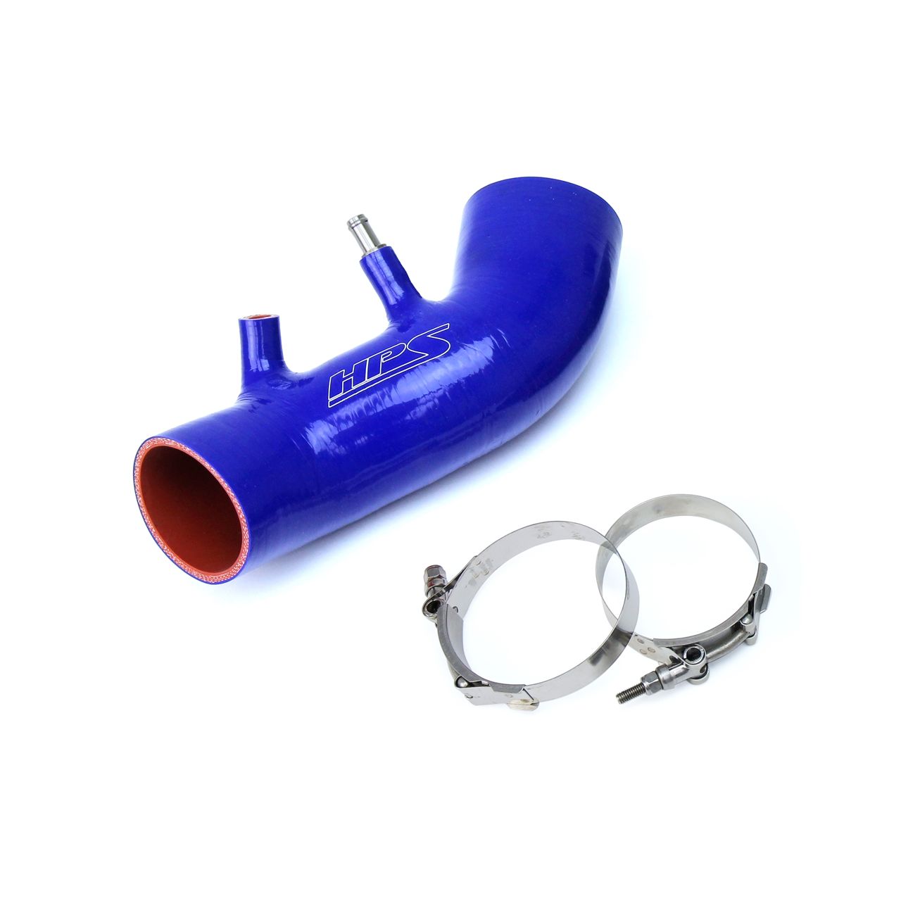 HPS Blue Reinforced Silicone Post MAF Air Intake Hose Kit for Acura 07-11 CSX Type-S
