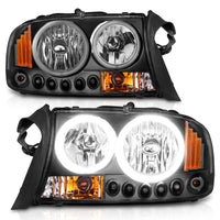 Thumbnail for ANZO 1997-2004 Dodge Dakota Crystal Headlights Black 1pc
