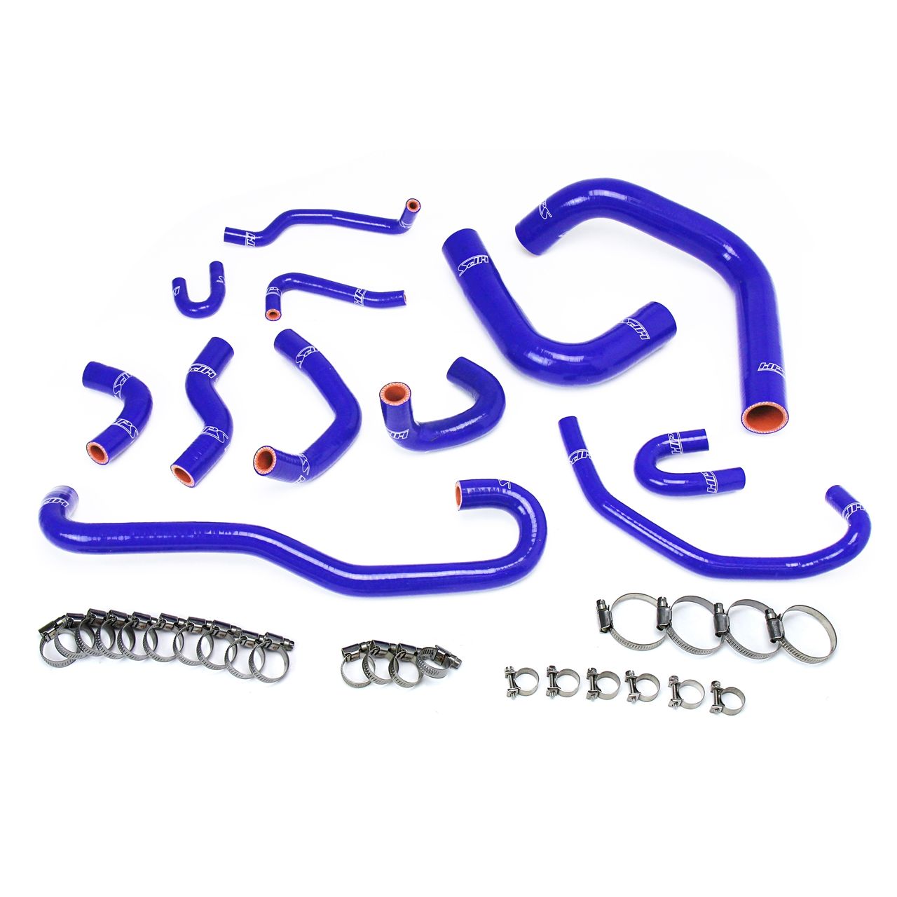 HPS Reinforced Blue Silicone Radiator + Heater Hose Kit Coolant for Toyota 89-92 4Runner 3.0L V6 Left Hand Drive