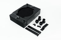Thumbnail for CSF Universal Drag Race / Tuck Radiator w/9in Spal Fan - 10.5in H x 10in L x 3.6in W - Black