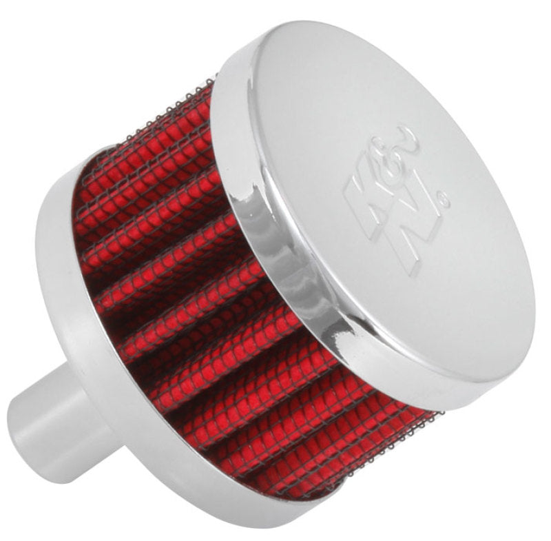 K&N Chrome Crankcase Vent Filter