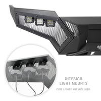 Thumbnail for Go Rhino 16-21 Tacoma Element Front Bumper w/ Power Actuated Hide-away Light Bar Mount Tex Black