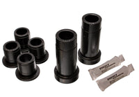 Thumbnail for Energy Suspension 84-88 Toyota Pick Up Black Front Lower and Upper Control Arm Bushing Set (must reu