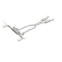 Thumbnail for MagnaFlow Cat-Back SS 2.5in Dual Split Rear 4in Black Tip 11-16 Jeep Grand Cherokee 5.7L V8/3.6L V6