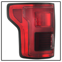 Thumbnail for Spyder 15-18 Ford F-150 LED Tail Lights (w/Blind Spot) - Red Clear (ALT-YD-FF15015BS-LBLED-RC)