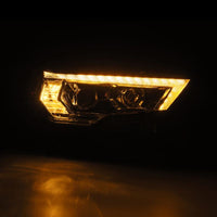 Thumbnail for AlphaRex 14-22 Toyota 4Runner LUXX-Series LED Proj Headlights Chrome w/Actv Light & Seq. Sig + DRL