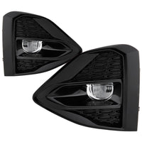 Thumbnail for Spyder Nissan Maxima 09-21 OEM Full LED Fog Lights w/Switch Clear FL-NM2019-LED-C