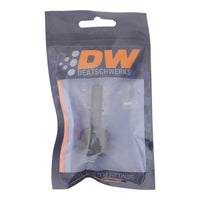 Thumbnail for DeatschWerks 8AN Female Flare Swivel to 3/8in Male EFI Quick Disconnect - Anodized Matte Black