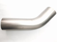 Thumbnail for Ticon Industries 2.50in Diameter 45 Degree 1.2mm WT 3.75in CLR 3in Leg/3in Leg Titanium Mandrel Bend